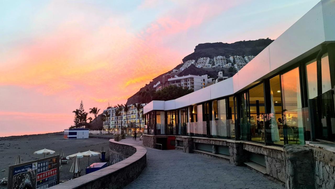 Oceanfront Deluxe-45M,Heated Pools,2Aircondition, 2Tv-65",Dishwasher,600Mb,Lift,Amadores View ! Playa Del Cura  Bagian luar foto